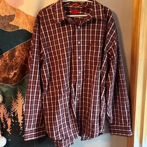 Men’s IZOD Plaid Dress Shirt